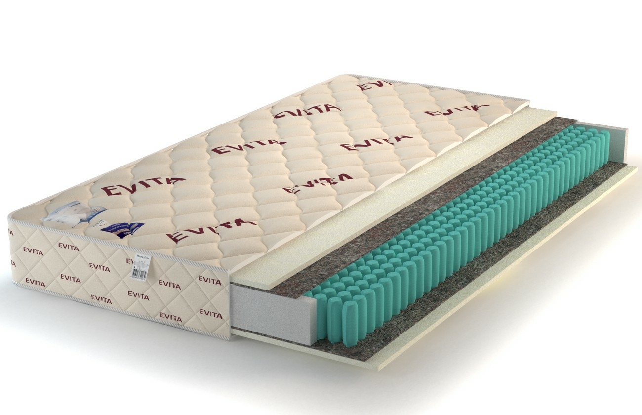 

Матрас Evita Rest Plus 120x195, Белый, Rest Plus