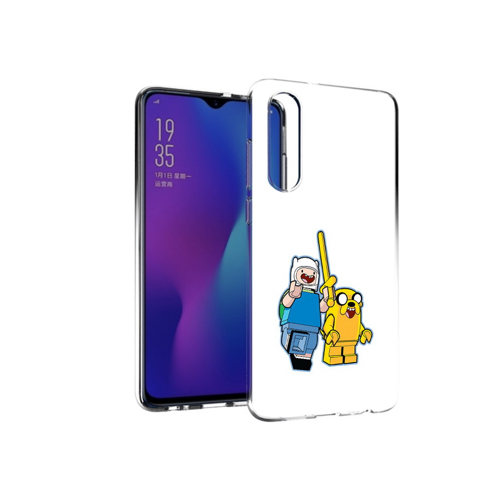 

Чехол MyPads Tocco для Huawei P30 время приключений лего, Прозрачный, Tocco