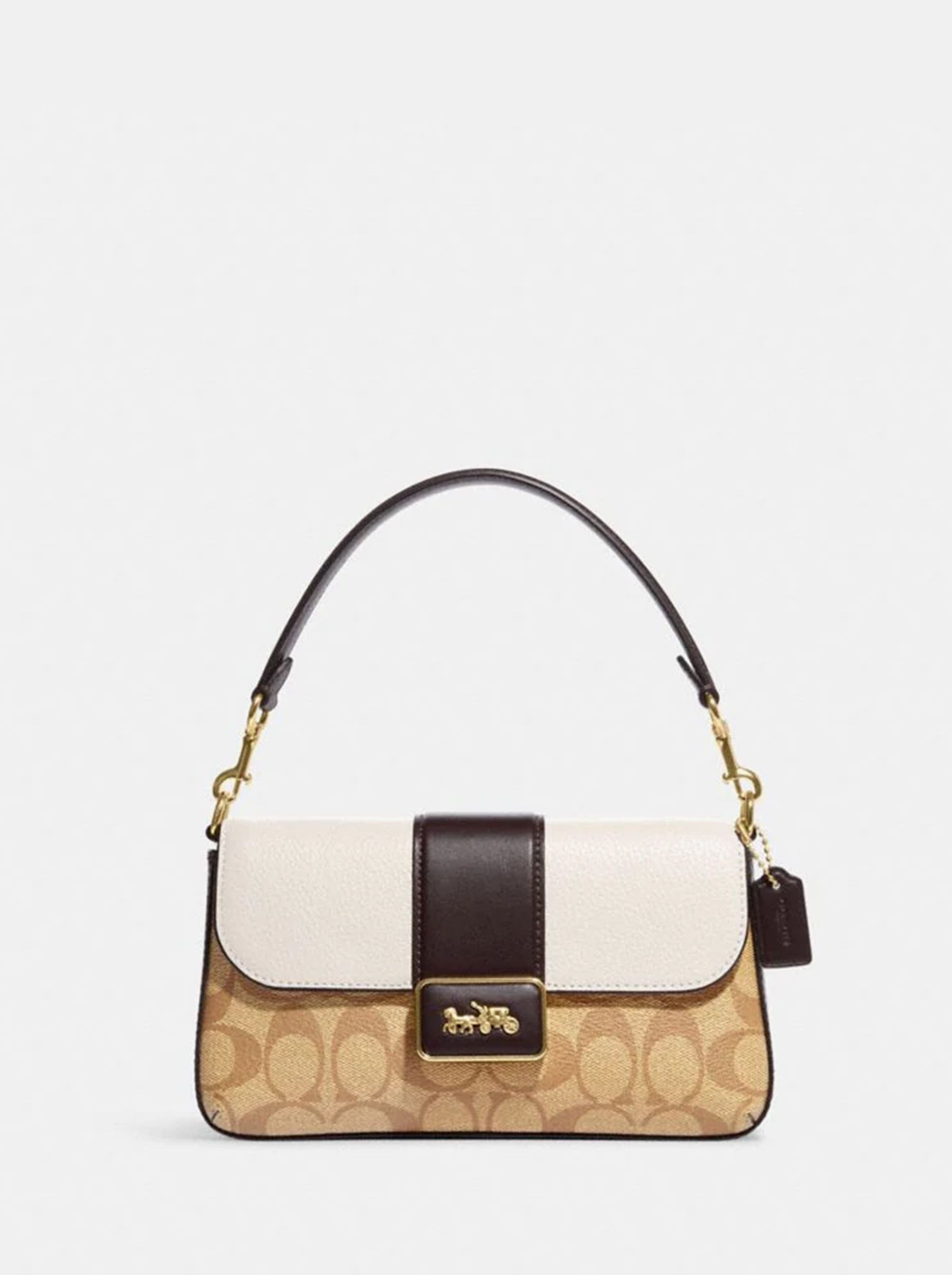 

Сумка женская Coach Mini Grace_CH0253 бежевая;белая;черная, Разноцветный, Mini Grace_CH0253