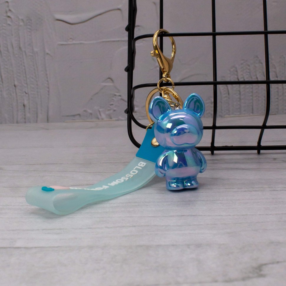 

Брелок унисекс Pearl bear синий, Pearl bear