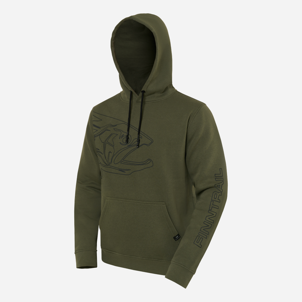 

Худи унисекс Finntrail BigFish6811 хаки XS, BigFish6811