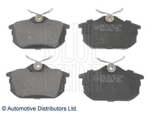 

Колодки Зад.Мiтsuвisнi Саrisма 95-06/Соlт 04-12 BLUE PRINT adc44266
