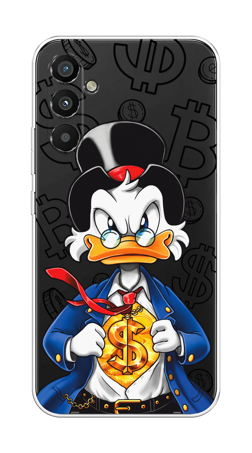 

Чехол на Samsung Galaxy A34 5G "Scrooge Goldman", Черный;белый;синий, 2107850-1