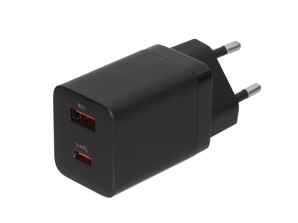 фото Зарядное устройство baseus super si pro quick charger c+u 30w eu black ccsupp-e01