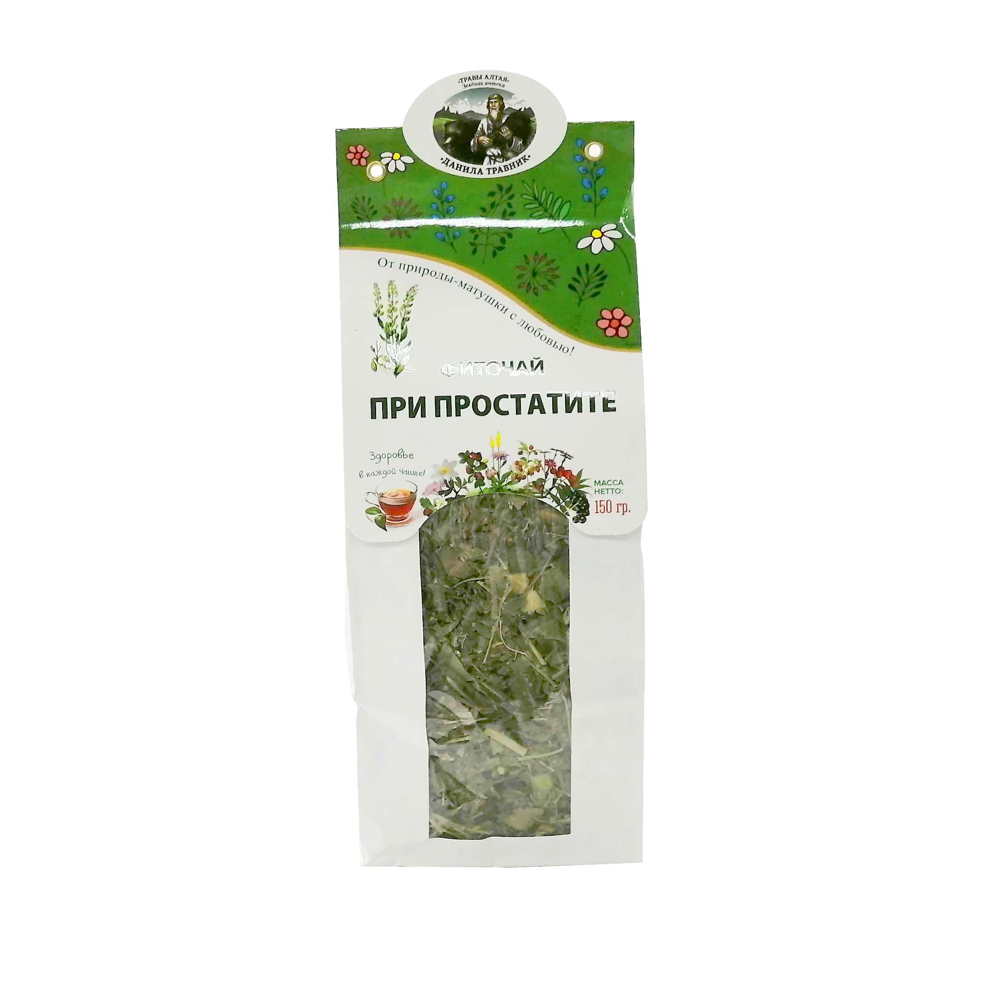 

Алтайский Фиточай Данила Травник, 150 г, При простатите