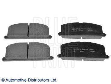 

Колодки Тормозные Дисковые Аdт34279 BLUE PRINT adt34279