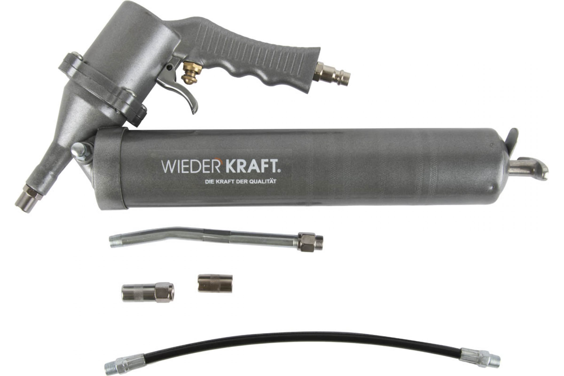 WIEDERKRAFT Шприц для консистентных смазок пневматический WDK-65154