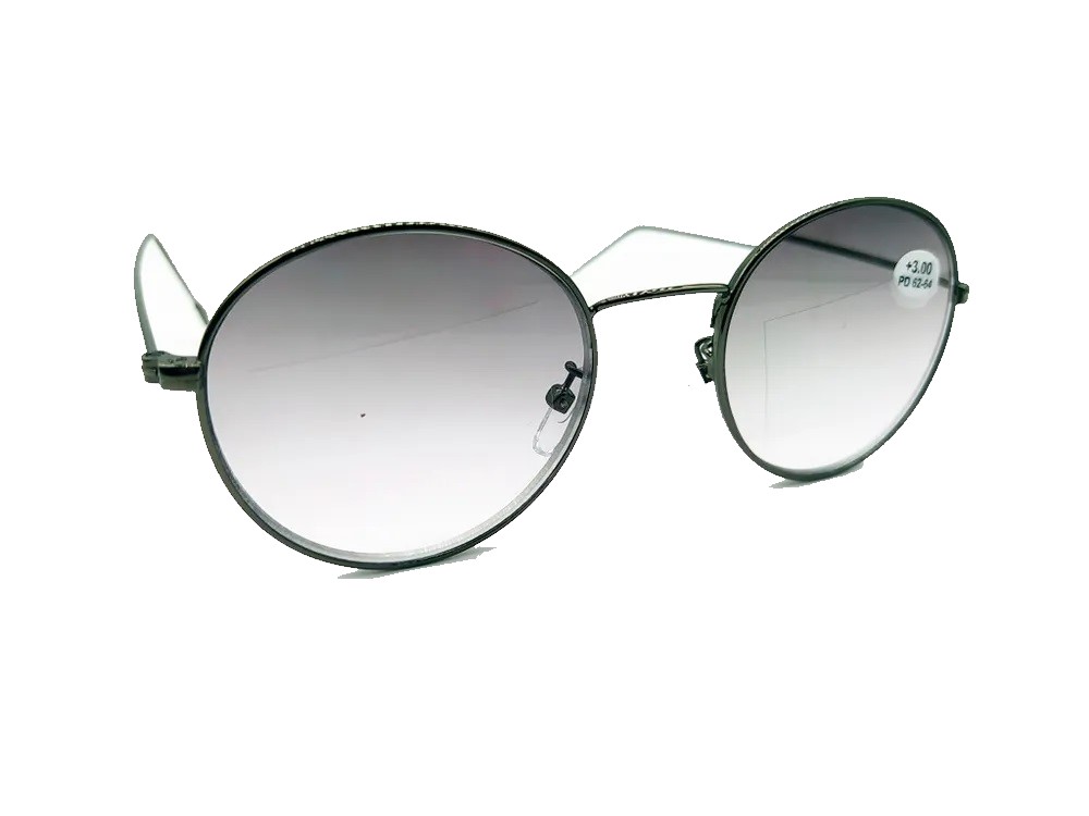 Готовые очки FM366т с тонировкой, UV защитой +1.00
