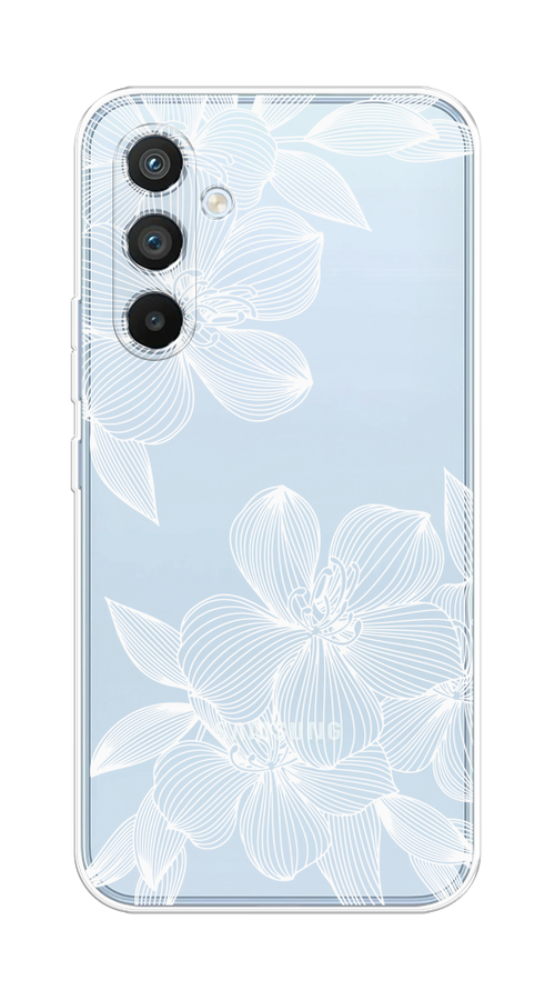 

Чехол на Samsung Galaxy A54 5G "Крокус", Белый;прозрачный, 2107750-1