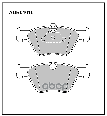 

Колодки Передние Bmw E39 95-04 Excl.3.5l+M-Technik Adb 01010 ALLIED NIPPON арт. ADB01010