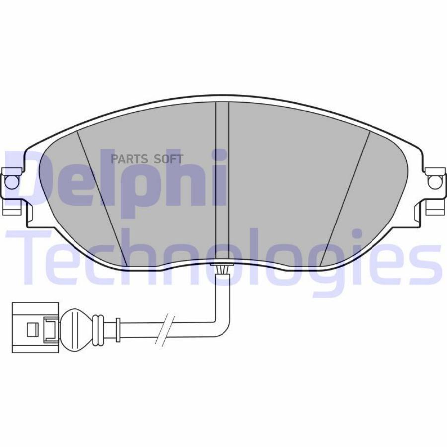 

Тормозные колодки DELPHI LP3389