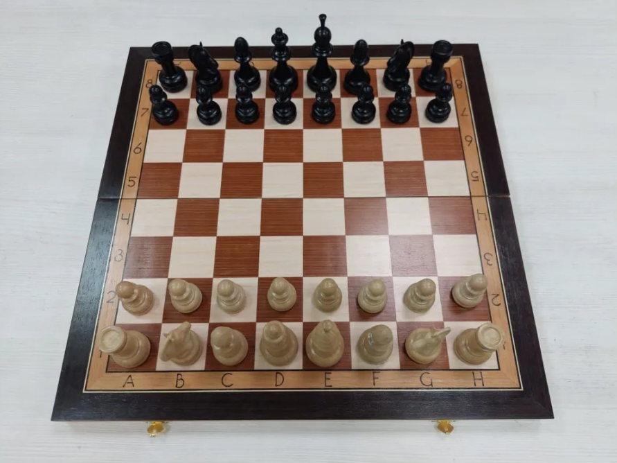 Шахматы Lavochkashop деревянные турнирные фигуры бук шахматы турнирные деревянные 40 х 40 см
