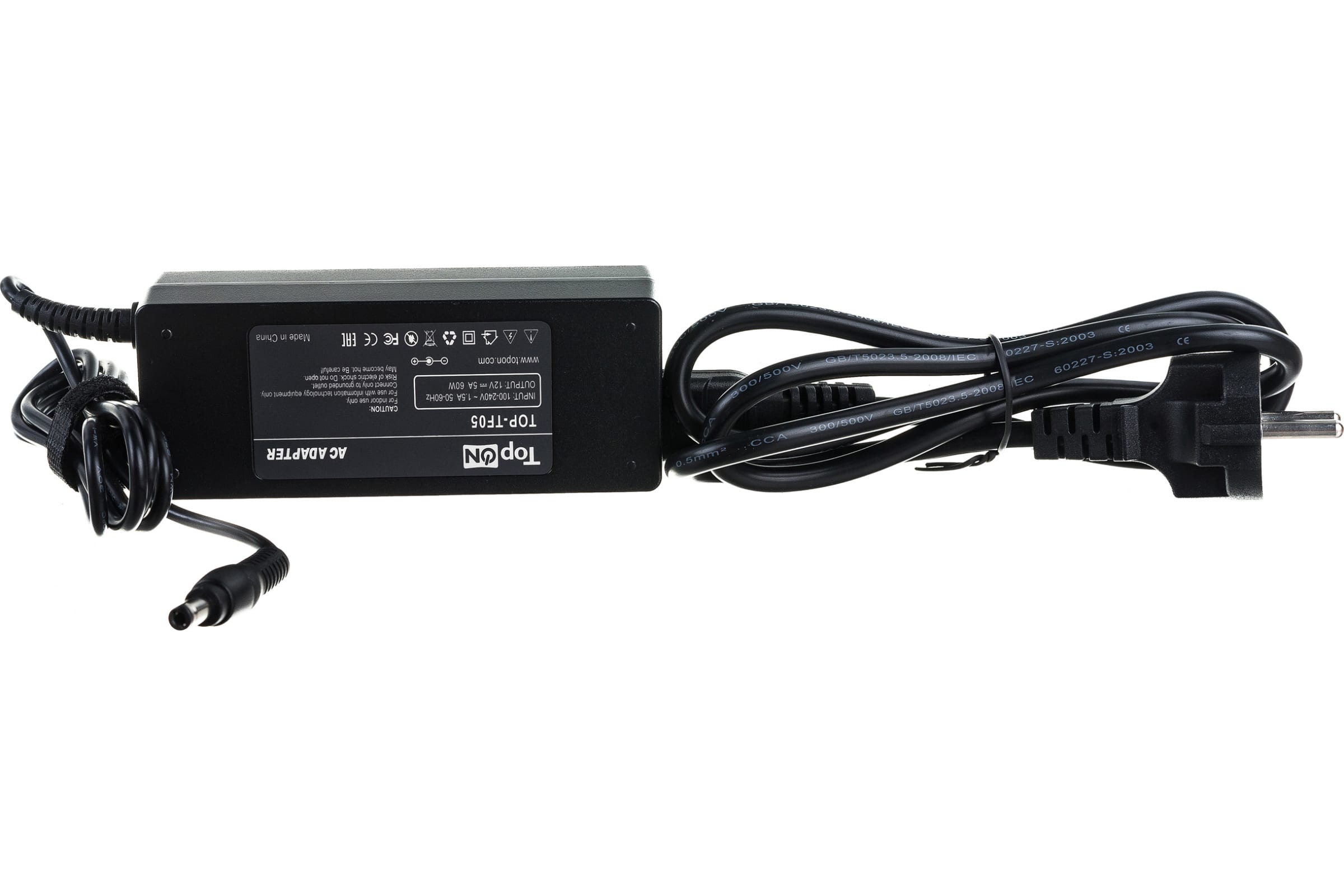 

TopON Блок питания для монитора 12V 5A 5.5x2.5 60W CH-1205 TOP-TF05