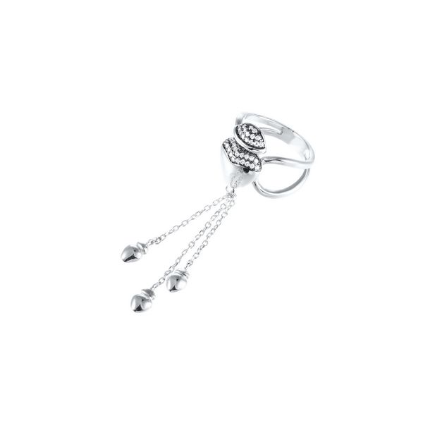 

Кольцо из серебра р. , JV SS-B0952RB_KO_001_WG, фианит, SS-B0952RB_KO_001_WG