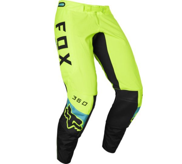 Мотоштаны Fox 360 Dier Pant, Flow Yellow, 32, 2022 (28139-130-32)