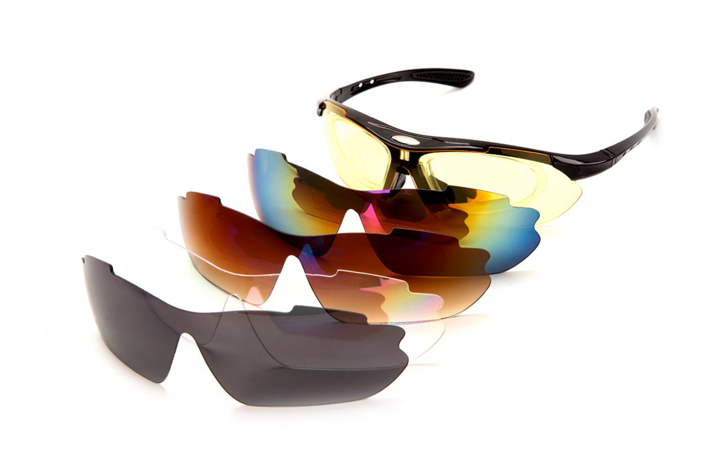фото Спортивные солнцезащитные очки мужские bradex sf-0154 разноцветные