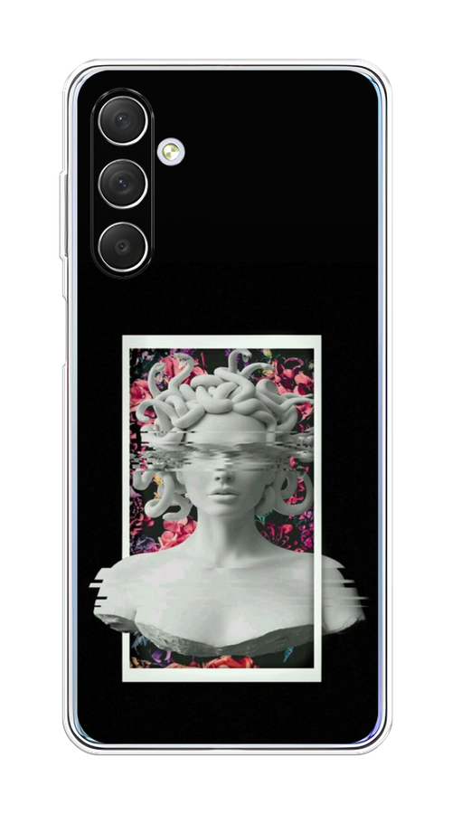 

Чехол на Samsung Galaxy M54 "Web Punk Медуза Горгона", Черный;серый, 2108250-6
