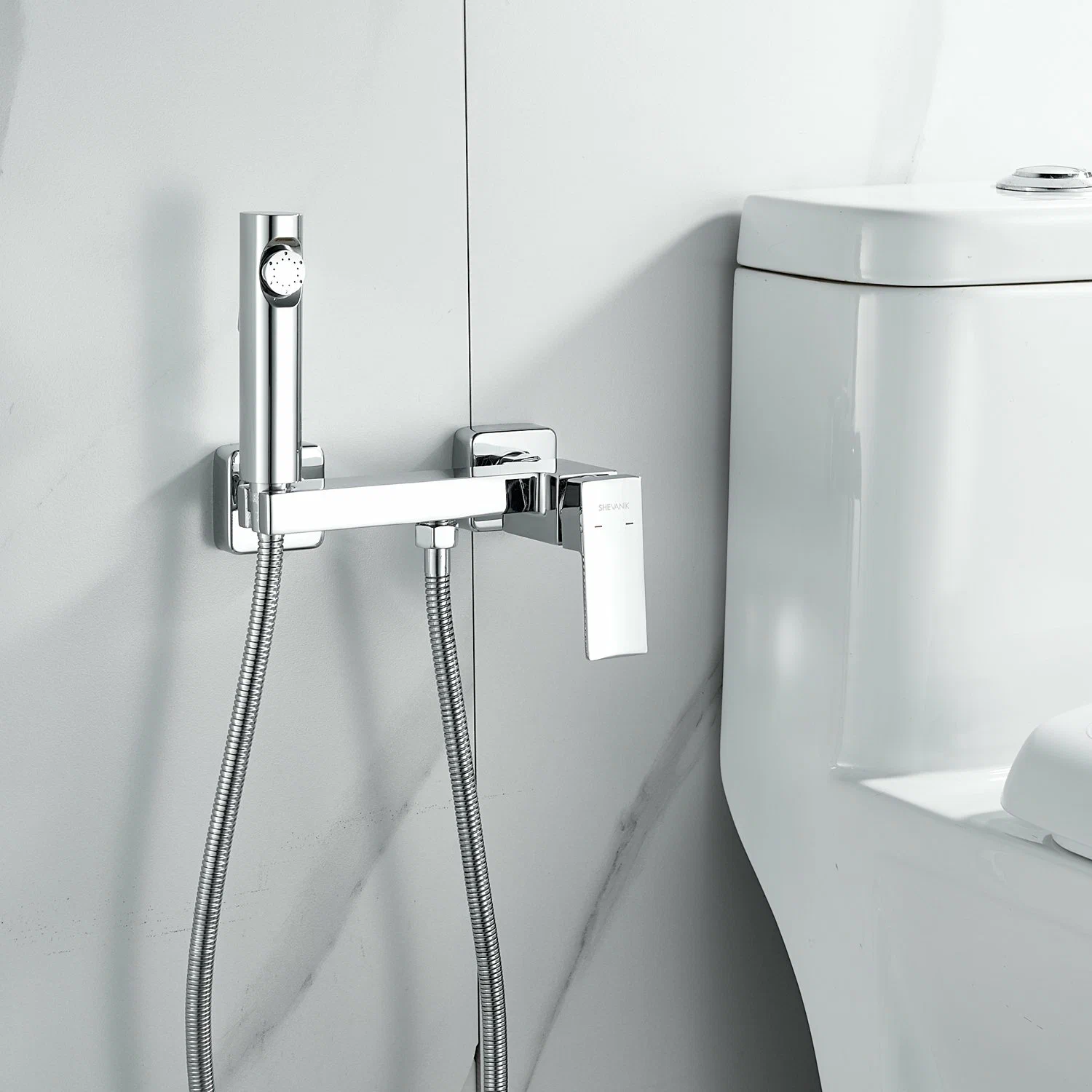 Гигиенический душ SHEVANIK S9605-1 хром гигиенический душ со смесителем reitano rubinetteria