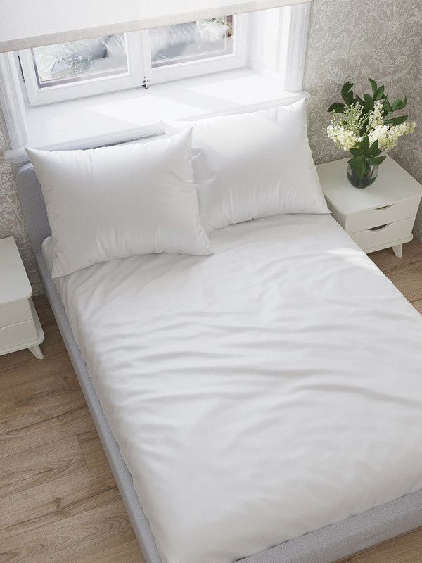 

Простынь Milky Garden "Snowwhite" 240х215 см евро, Белый