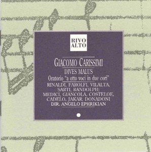 

Carissimi / Dives Malus - Ephrikian, 1 CD