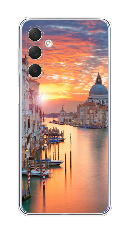 

Чехол на Samsung Galaxy M54 "Восход 11", Розовый;оранжевый, 2108250-2