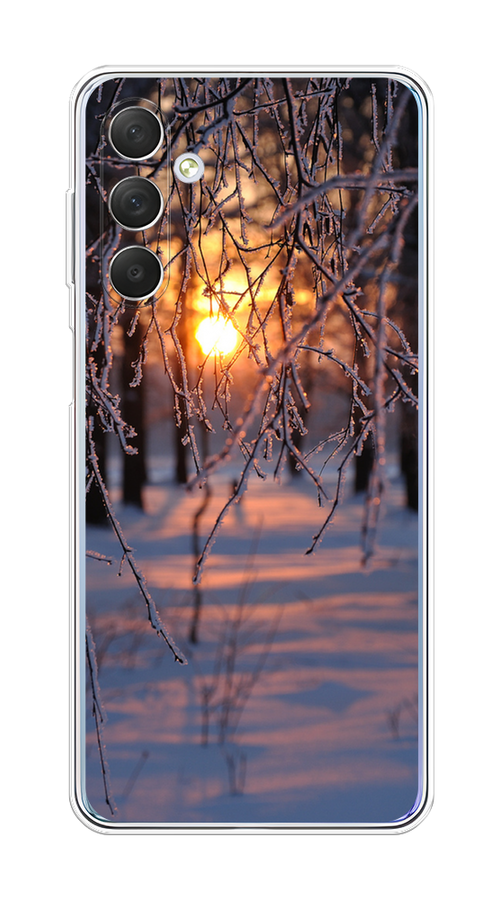 

Чехол на Samsung Galaxy M54 "Зима 7", Оранжевый;розовый;черный, 2108250-2