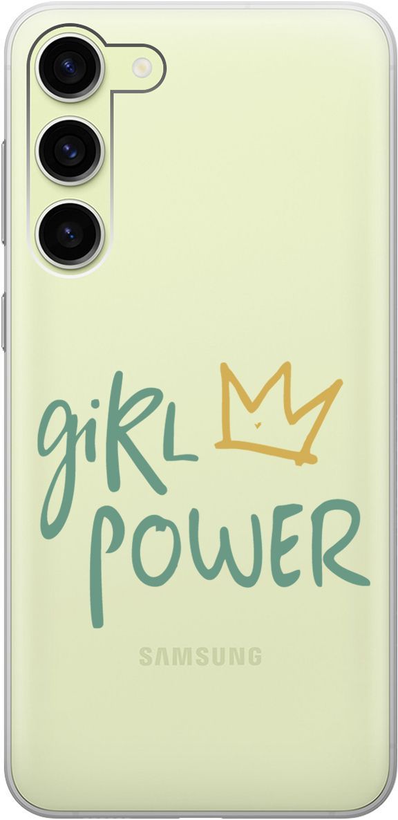 

Чехол на Samsung Galaxy S23+ с 3D принтом "Girl Power!" прозрачный, Прозрачный;зеленый, 158387