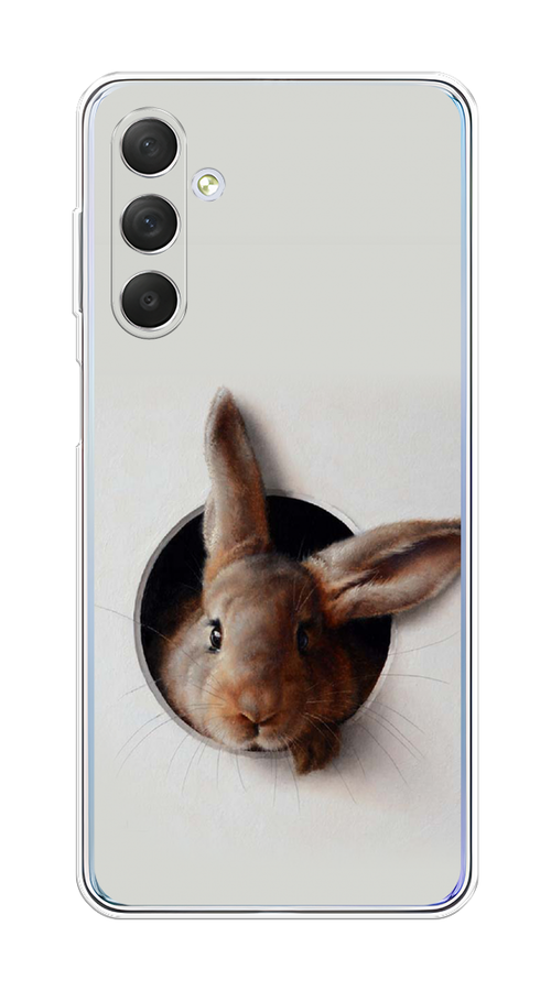 

Чехол на Samsung Galaxy M54 "Любопытный кролик", Серый;коричневый, 2108250-1