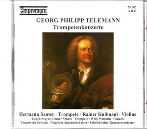 

Telemann. Trompetenkonzerte, 1 CD