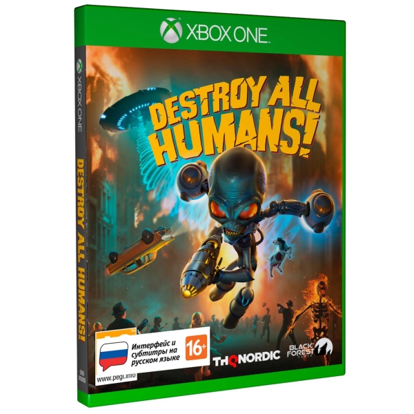 фото Игра destroy all humans! стандартное издание для pc thq nordic