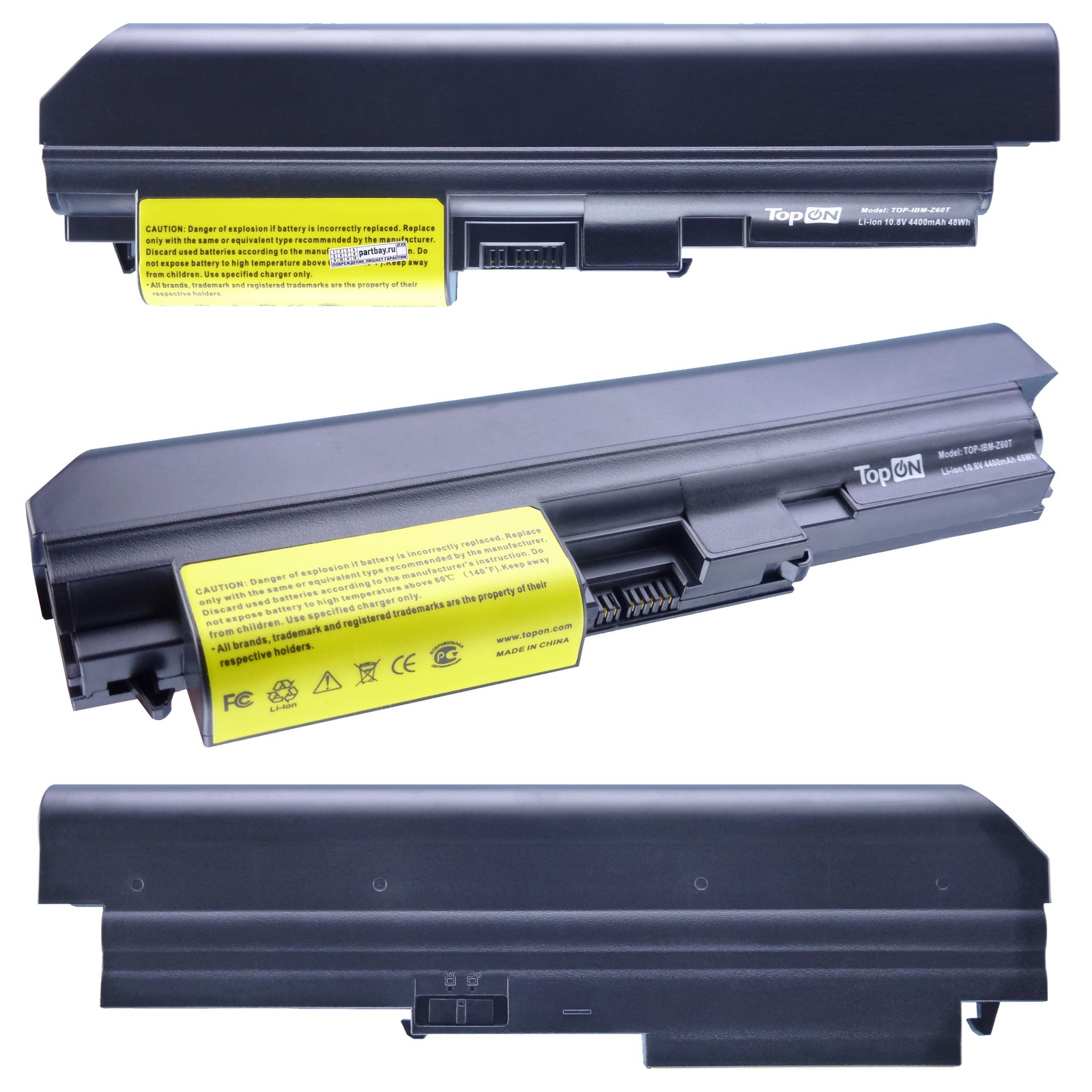 

Аккумулятор для Lenovo Z61t 10.8V 4400mAh TopON