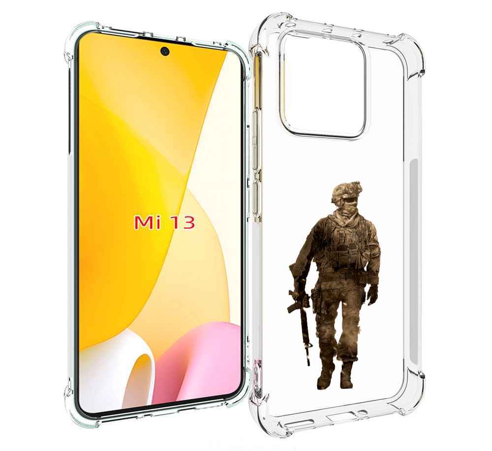 

Чехол MyPads call-of-duty мужской для Xiaomi 13, Прозрачный, Tocco