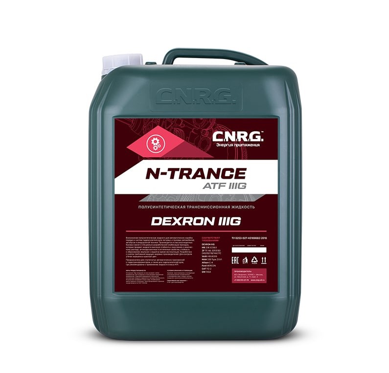 

Масло трансмиссионное CNRG N-Trance АТF IIIG (20л) (полусинтетика)