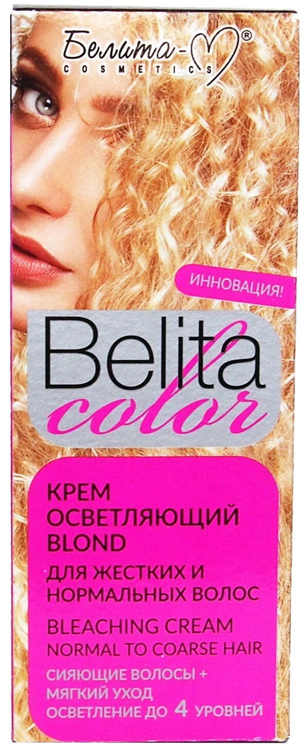 Крем осветляющий Белита-М Belita-Color для жёстких и нормальных волос