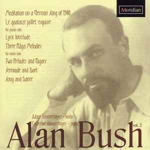 

BUSH, ALAN VOL.2 - Works for Violin & Piano, 1 CD