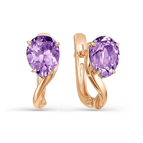 

Серьги из красного золота Magic Stones 02-1-411-48, александрит, 02-1-411-48