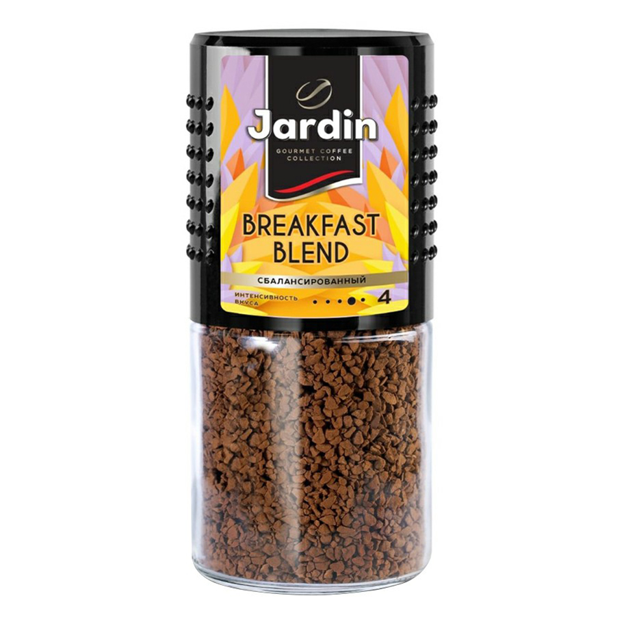 

Кофе Jardin Breakfast Blend растворимый 180 г