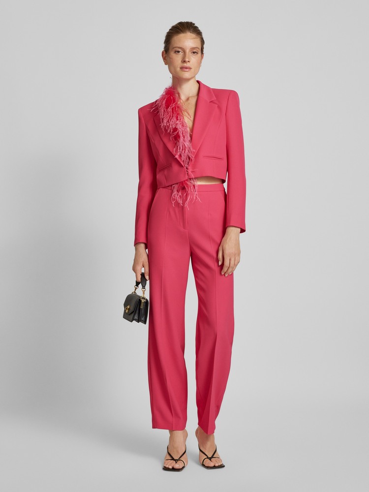 

Брюки женские Patrizia Pepe 8P0621 A454 розовые 38, Розовый, 8P0621 A454