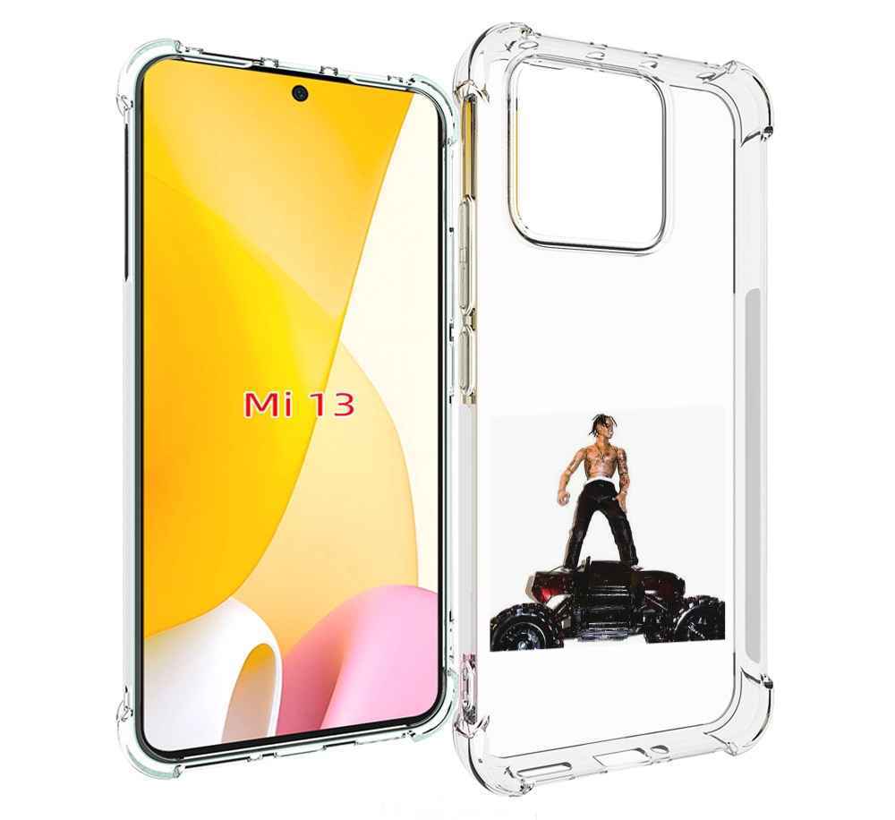 

Чехол MyPads Travis Scott - Rodeo для Xiaomi 13, Прозрачный, Tocco