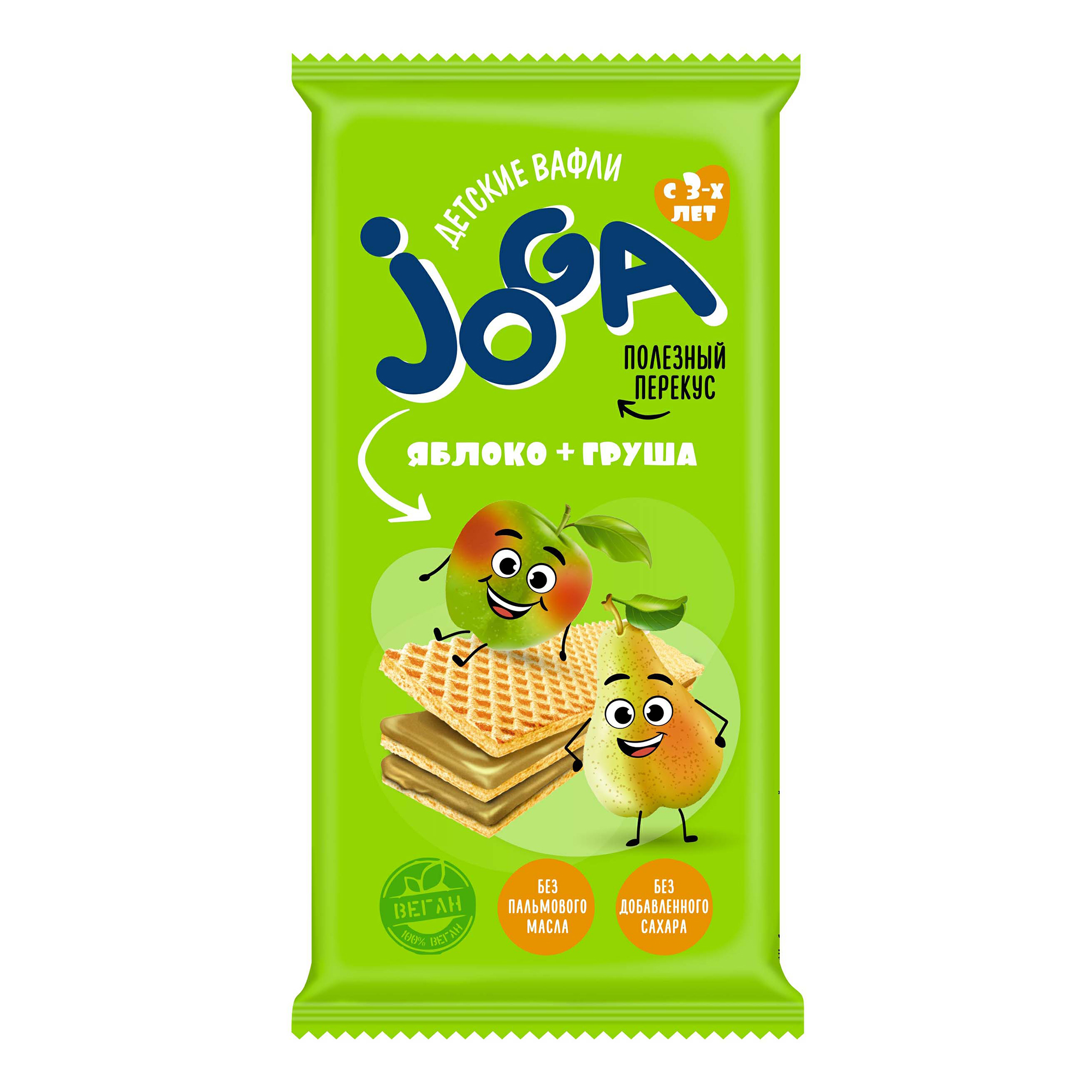 

Вафли Joga яблоко-груша 35 г, 880891