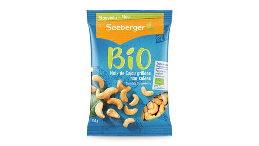 

Кешью Seeberger Cashew nuts roasted Bio жареный 110 г