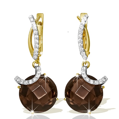 

Серьги из красного золота BOLSHAKOFF 2-503, рубин, 2-503