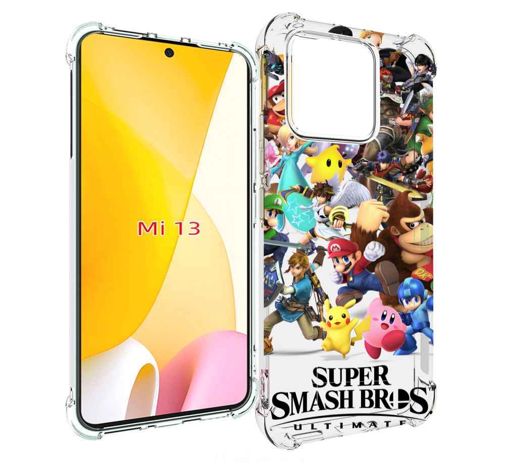 

Чехол MyPads Super Smash Bros для Xiaomi 13, Прозрачный, Tocco