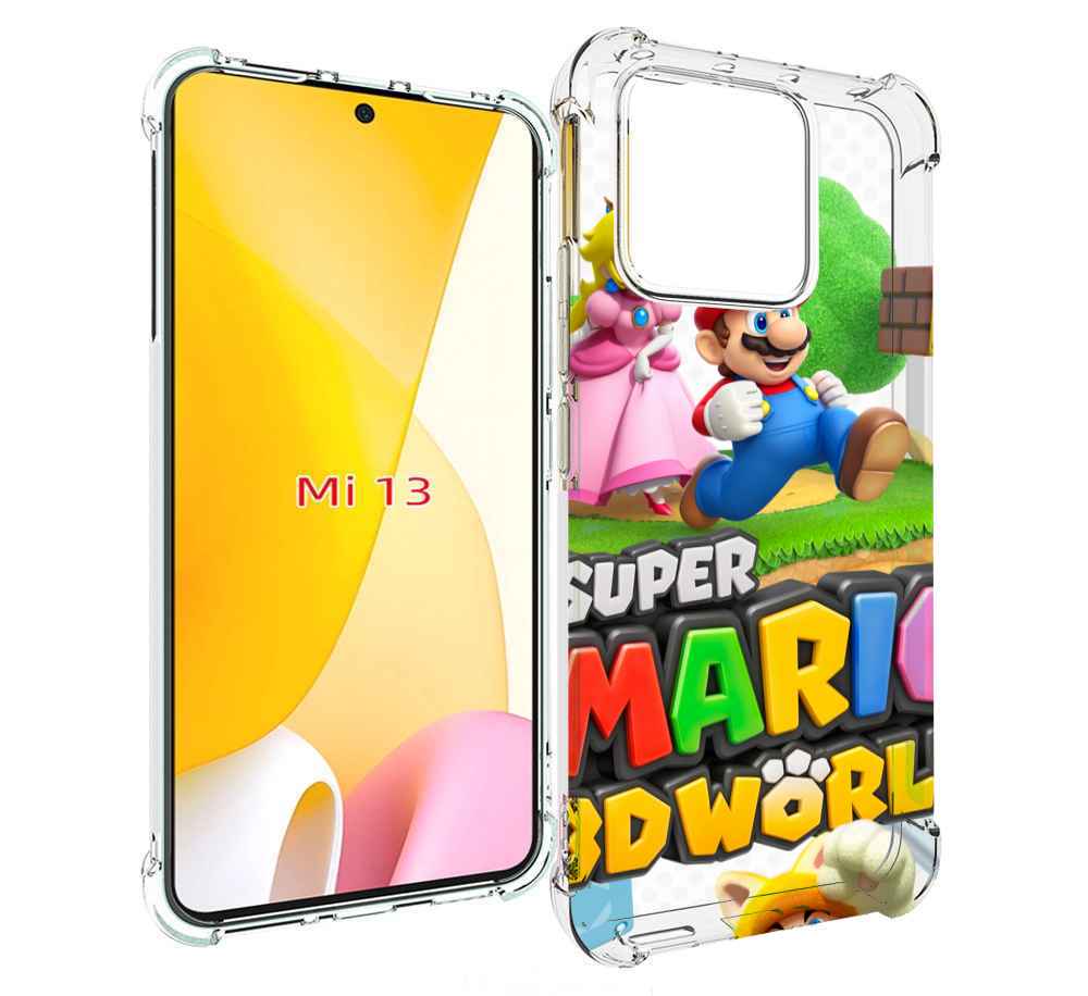 

Чехол MyPads Super Mario 3D World для Xiaomi 13, Прозрачный, Tocco