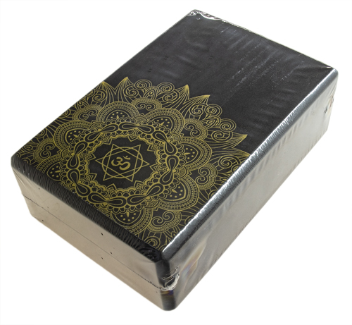 

Блок для Йоги, 200 грамм, черный