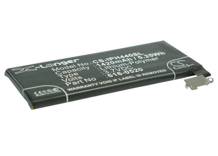 

Аккумулятор CS-IPH440SL для Apple iPhone 4 3.7V/1420mAh/5.25Wh, CS-IPH440SL