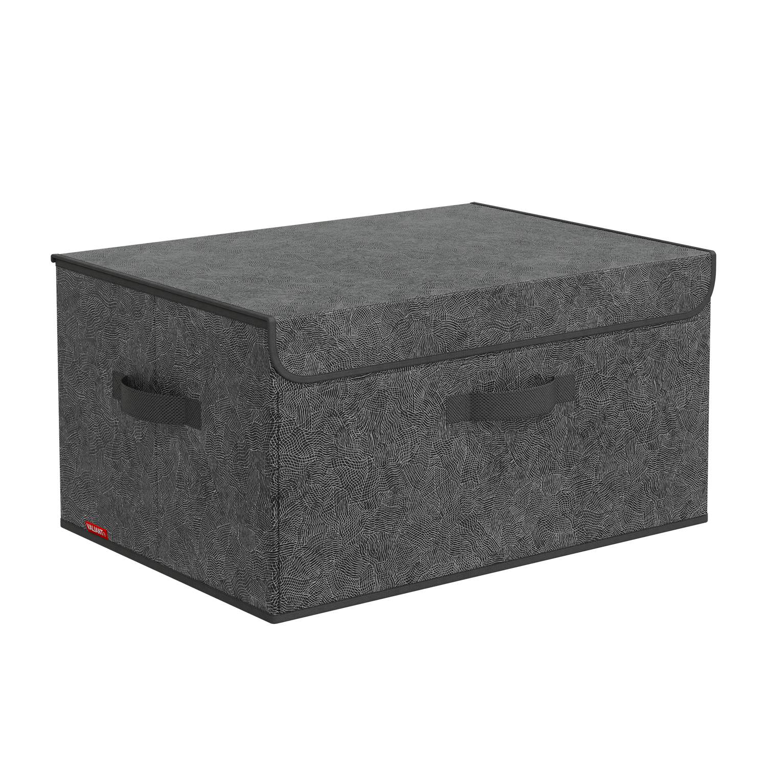 

Коробка для хранения вещей Valiant MN-BOX-DDM, с крышкой, с откидной стенкой, 50*35*25 см, BOX-DDM.