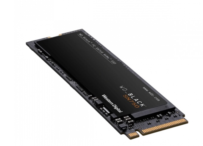 SSD накопитель WD Black SN750 M.2 2280 4 ТБ (WDS400T3X0C)