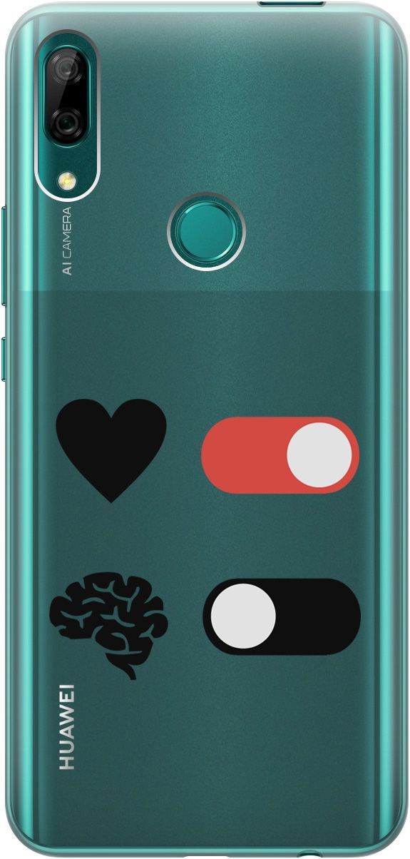 

Чехол на Honor 9X/9X Premium/Huawei P Smart Z/Y9 Prime (2019) "Brain Off" прозрачный, 5248