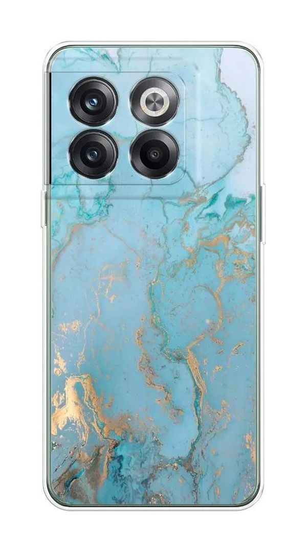 

Чехол Awog на OnePlus Ace Pro / ВанПлас Ace Pro "Голубой мрамор рисунок", Разноцветный, 153350-3